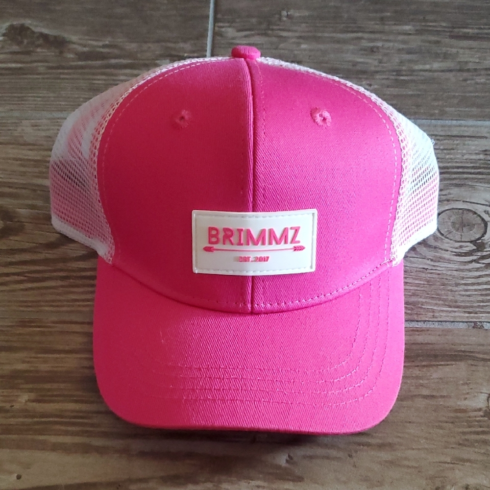 Brimmz Pink Kids Snapback Adjustable Cap Size Small